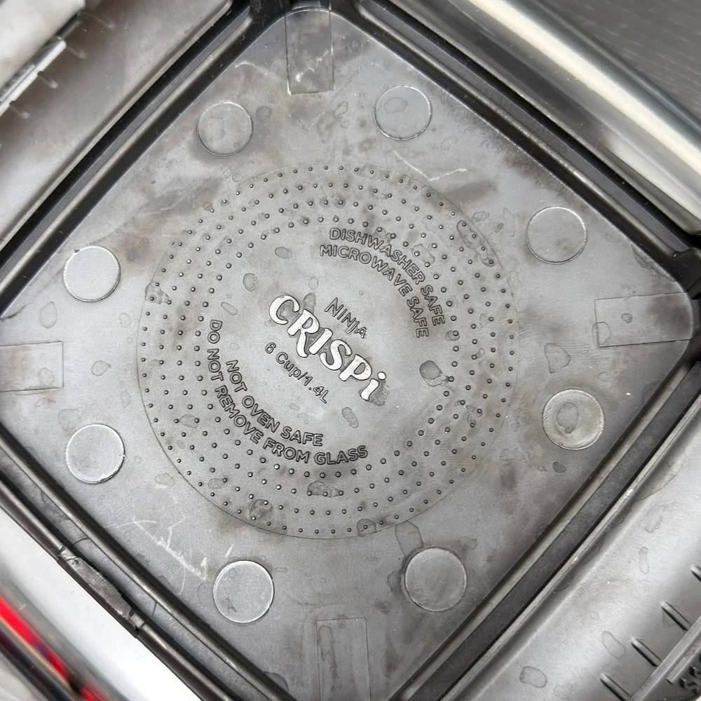 Ninja CRISPi 6 Cup 1.4L Glass Container Lid Crisper Plate Air fryer Replacement